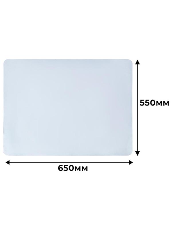 Коврик на стол Attache 55x65см ПВХ прозрачный, eco
