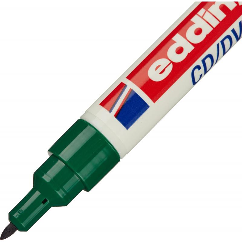 Маркер для CD EDDING E-8400/4 зелёный, 0,5-1 мм