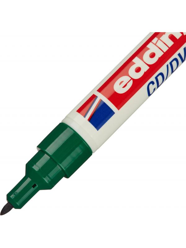 Маркер для CD EDDING E-8400/4 зелёный, 0,5-1 мм