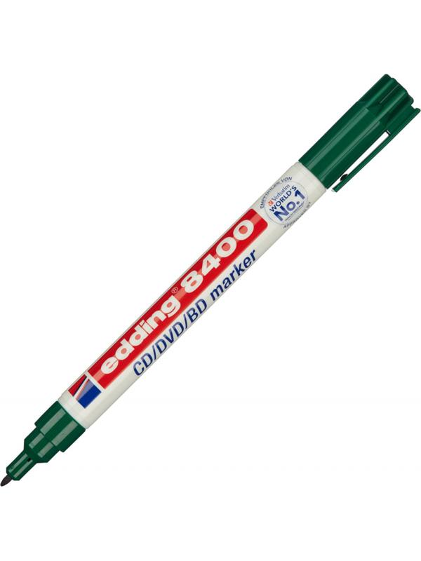 Маркер для CD EDDING E-8400/4 зелёный, 0,5-1 мм