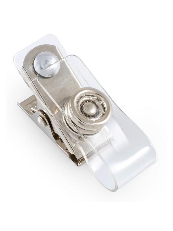 Держатель для бейджа Люкс без булавки 10 шт/упак