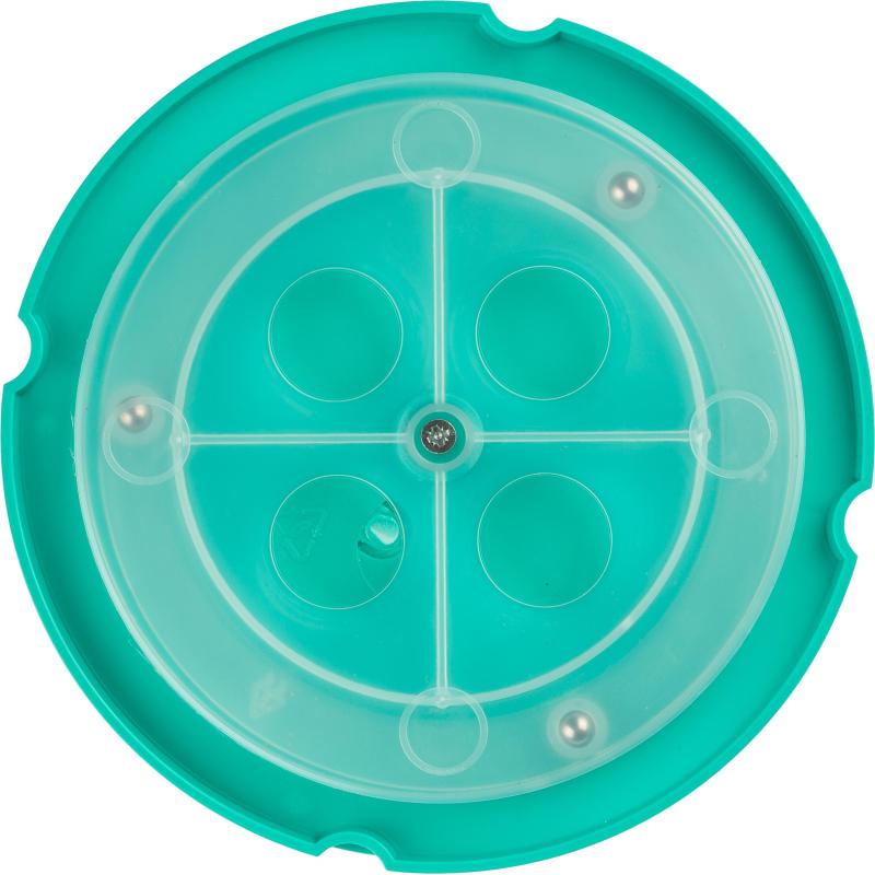 Подставка-органайзер д/канц.мелочей Attache office 6отд вращающаяся бирюз