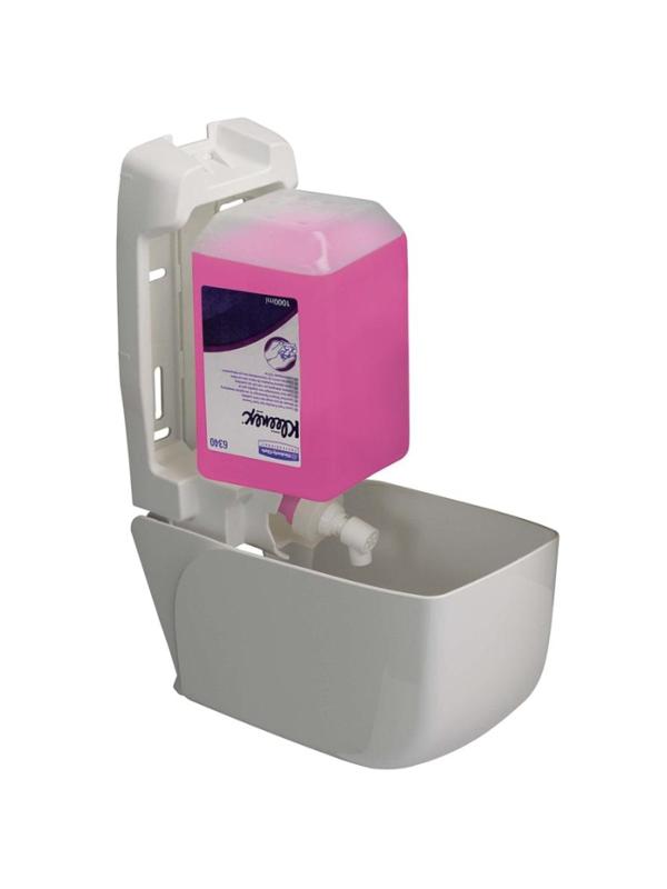 Дозатор для жидкого пенного мыла KK Aquarius белый  1 л 6948