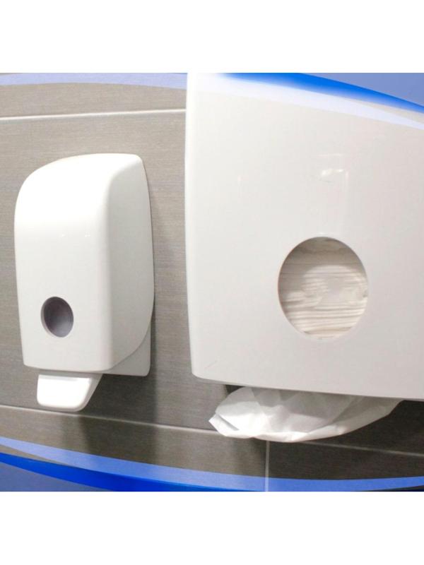 Дозатор для жидкого пенного мыла KK Aquarius белый  1 л 6948