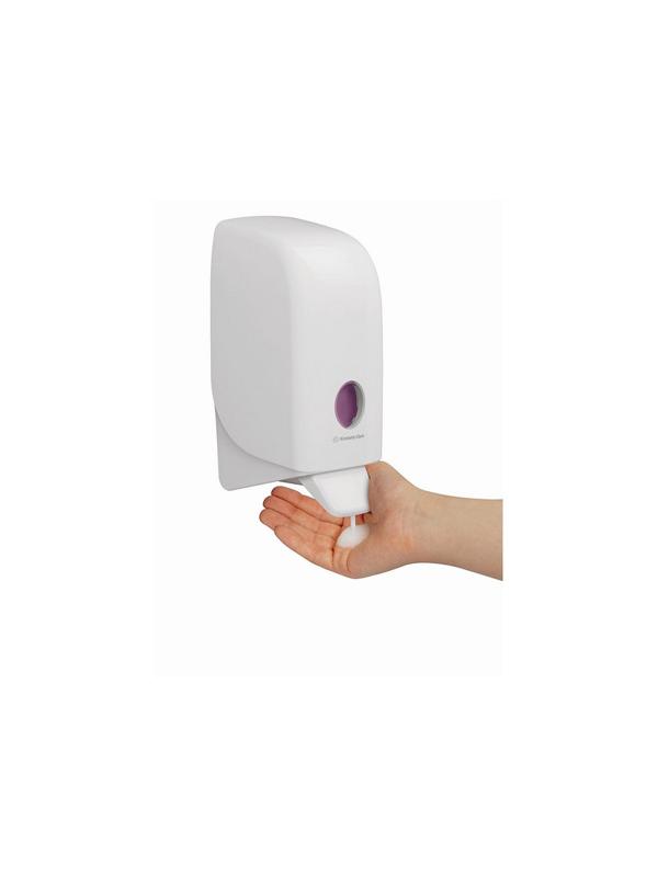 Дозатор для жидкого пенного мыла KK Aquarius белый  1 л 6948