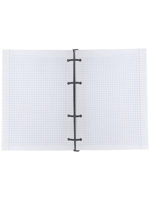 Тетрадь общая BeSmart А5 120л, клетка, кольца, Bunny точки N1989