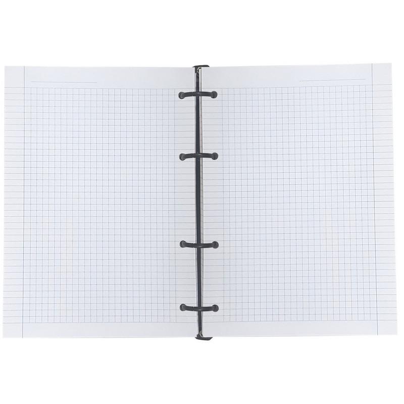 Тетрадь общая BeSmart А5 120л, клетка, кольца, Storm брызги N1993