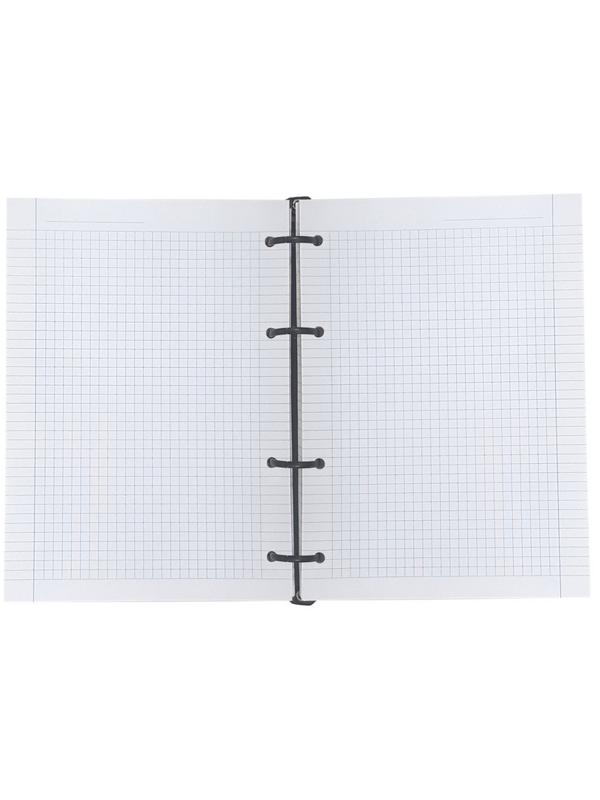 Тетрадь общая BeSmart А5 120л, клетка, кольца, Storm брызги N1993