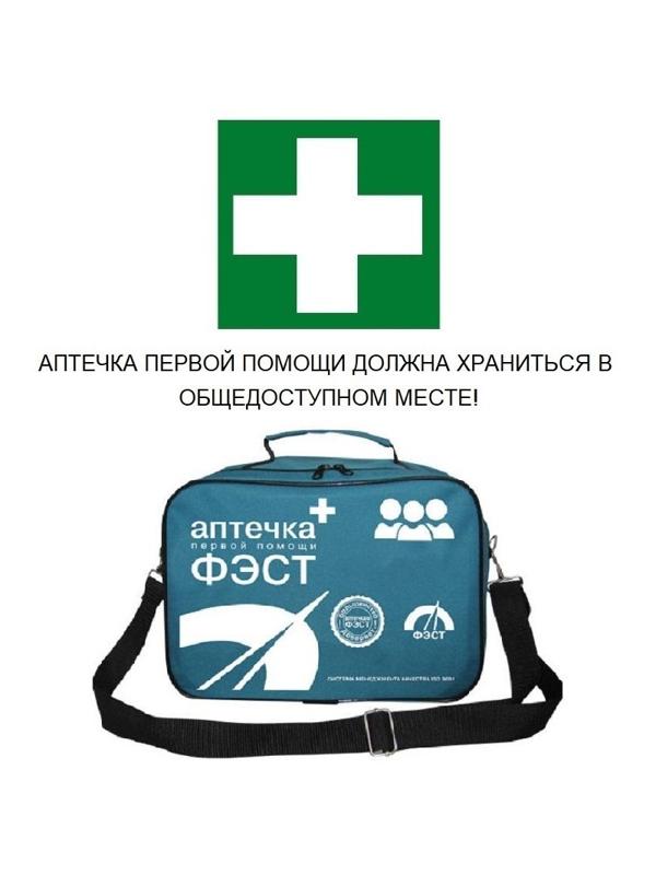 Аптечка первой помощи коллективная ФЭСТ (до 100 человек) (сумка) № 3.2