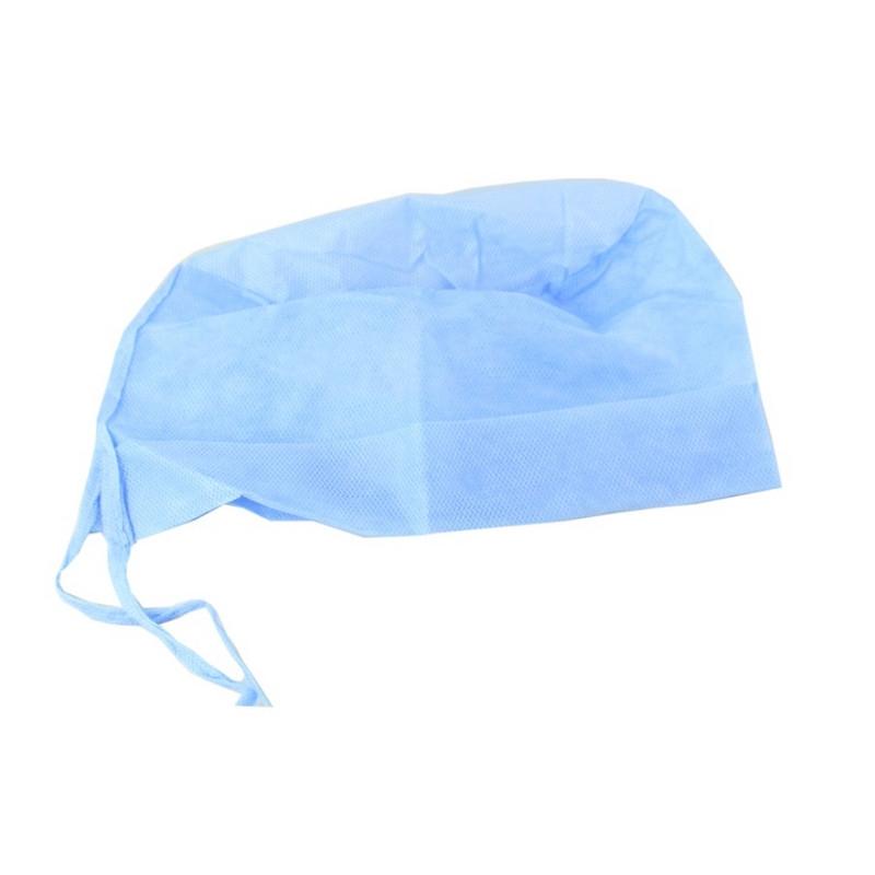 Шапочка Колпак (с отворотом) спанбонд пл.25г/м2, 50шт./уп.