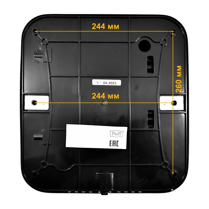 Сушилка для рук электрическая 1,8 кВт нерж.сталь, хром Puff-8888