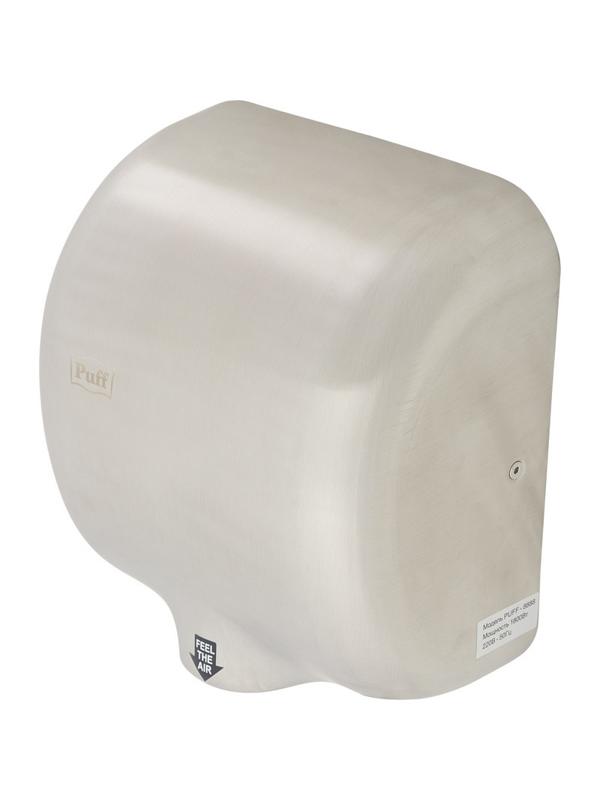 Сушилка для рук электрическая 1,8 кВт нерж.сталь, хром Puff-8888