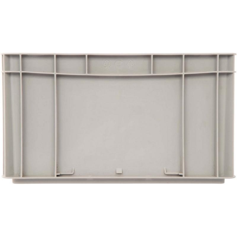 Ящик сплошной  400x300x220_серый арт.ЕС 4322.1