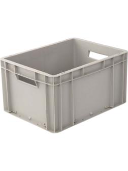 Ящик сплошной  400x300x220_серый арт.ЕС 4322.1