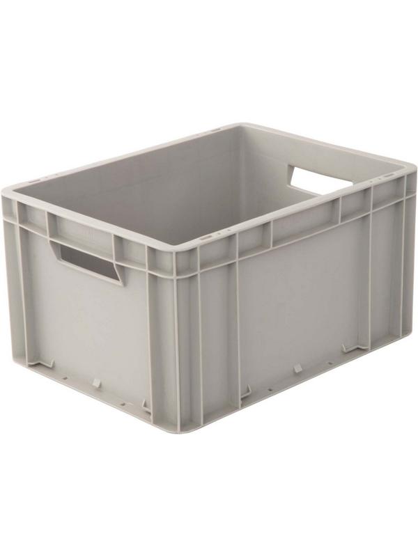 Ящик сплошной  400x300x220_серый арт.ЕС 4322.1