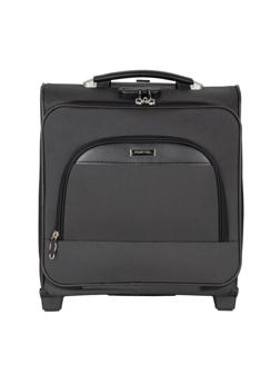 Пилот-кейс черный дубл.метал.каркас 2 колеса П7097-05