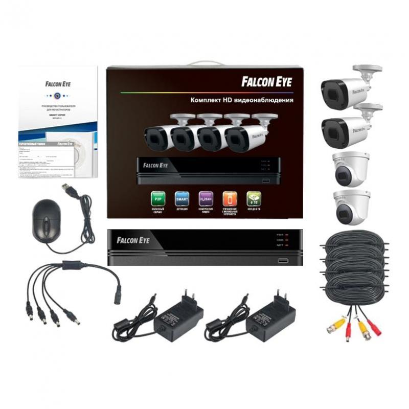 Комплект видеонаблюдения Falcon Eye FE-104MHD KIT Офис SMART