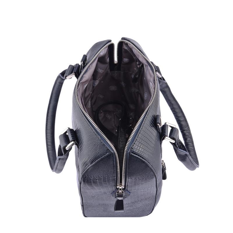 Сумка женская ESSE ДЖИЛ INDIGO варан синий, 65414(65414)