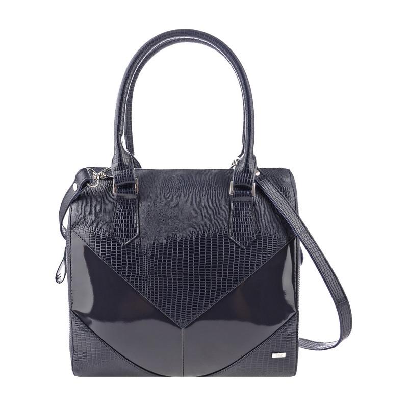 Сумка женская ESSE ДЖИЛ INDIGO варан синий, 65414(65414)