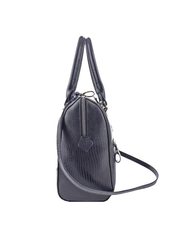 Сумка женская ESSE ДЖИЛ INDIGO варан синий, 65414(65414)