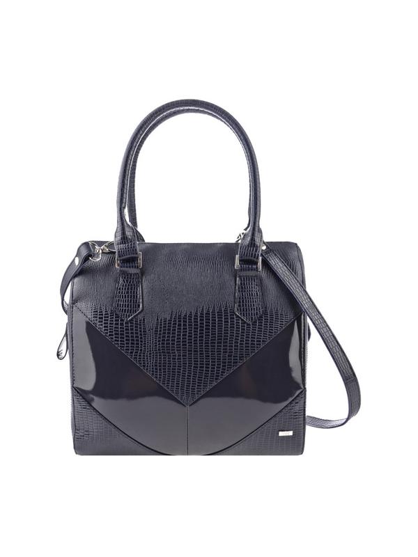 Сумка женская ESSE ДЖИЛ INDIGO варан синий, 65414(65414)