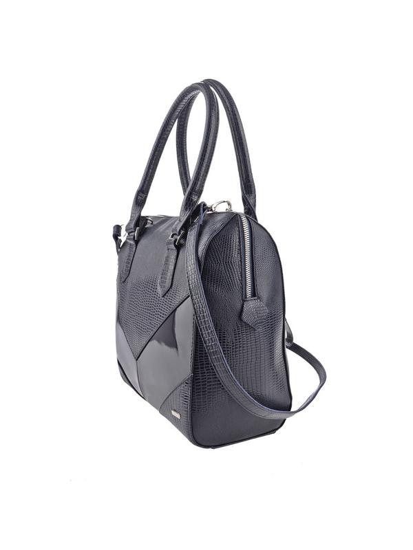 Сумка женская ESSE ДЖИЛ INDIGO варан синий, 65414(65414)