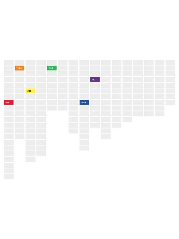 Набор маркеров TOUCH TWIN 6цв. основные цвета 1100613