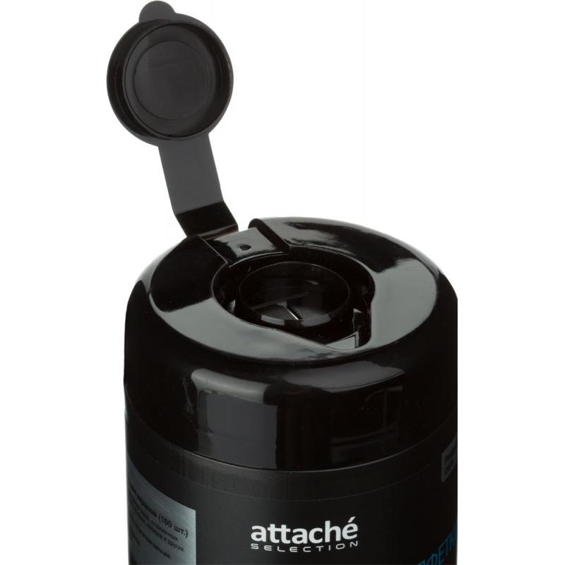 Салфетки Attache Selection д/экранов, туба, пов/пл, 100 шт, 130х150