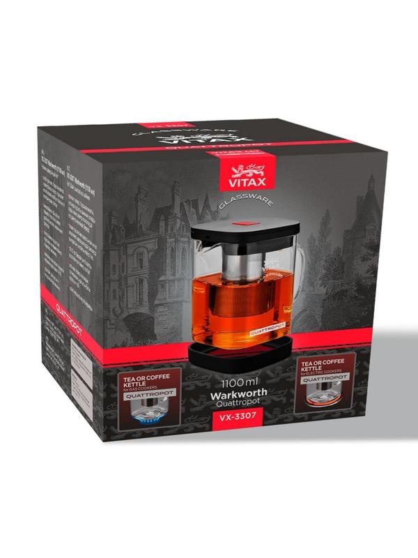 Чайник заварочный 4в1 VX-3307 1100мл Warkworth VITAX