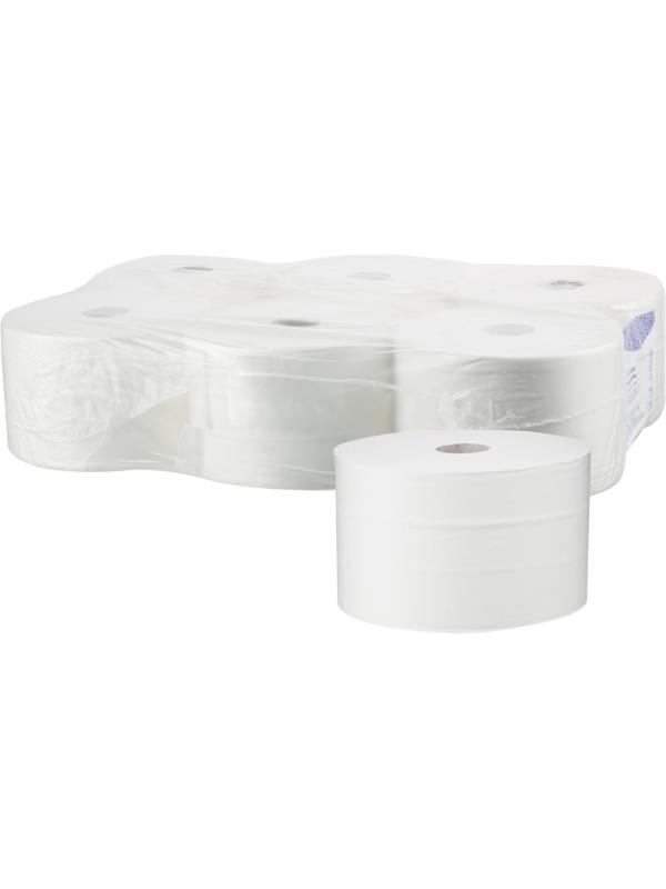 Бумага туалетная д/дисп Luscan Professional с ЦВ 2сл бел цел 215м 6 рул/уп