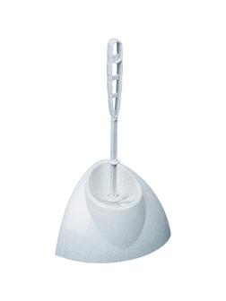 Ершик для унитаза с подставкой Блеск уголок пласти