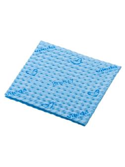 Салфетки хозяйственные Vileda Бризи 36х35см синие 25шт/уп 161616