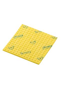 Салфетки хозяйственные Vileda Бризи 36х35см желтые 25шт/уп 161618