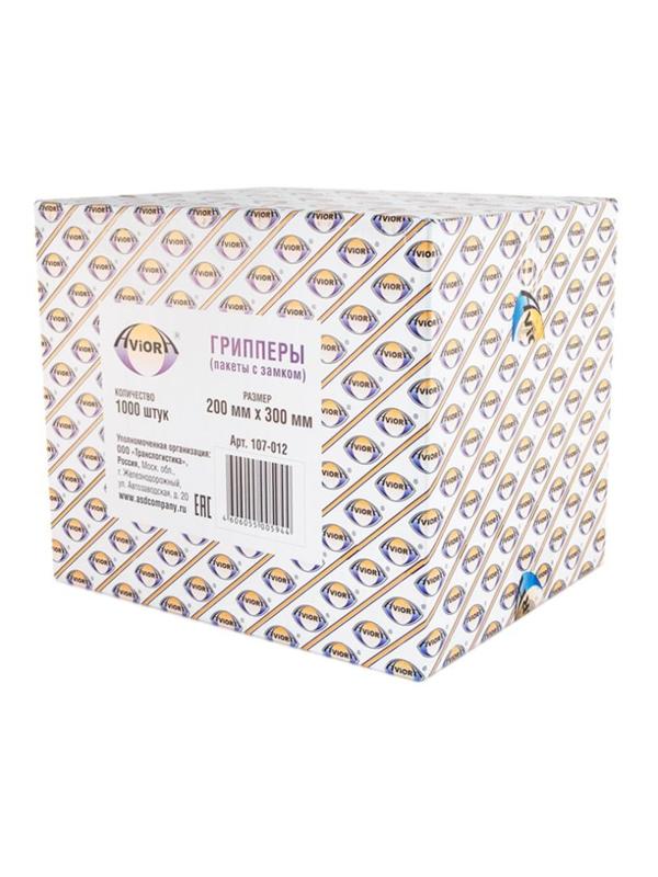 Пакет с замком (Zip Lock) 20x30 см., 35мкм, 1000 шт/ уп