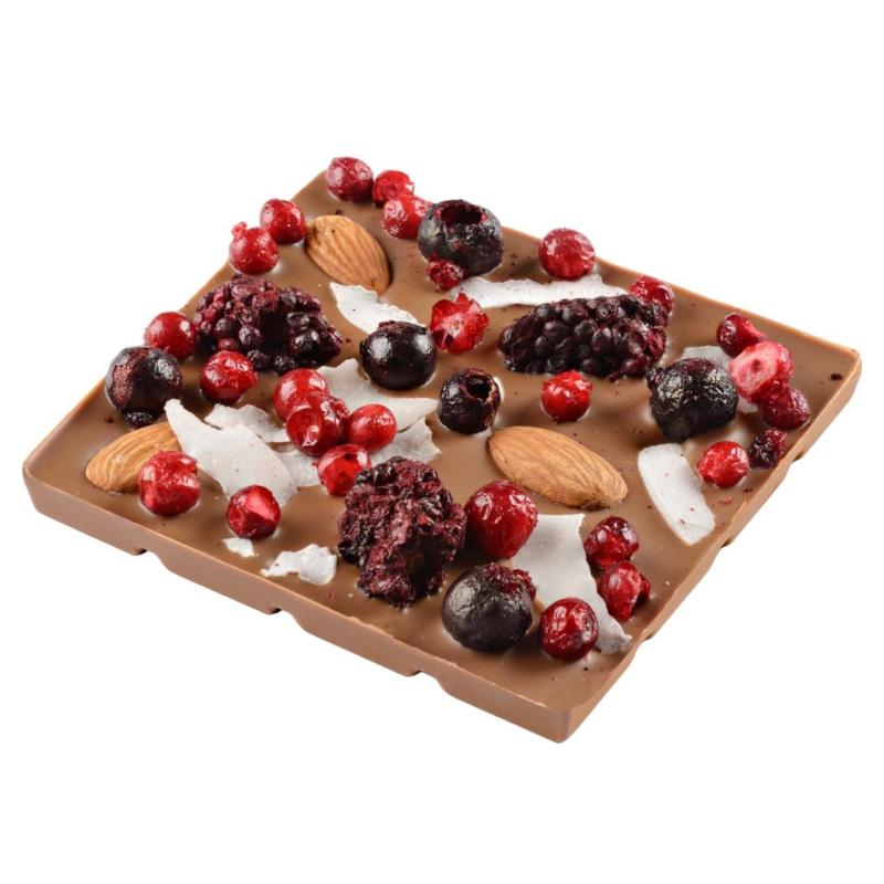 Шоколад Ежевика, кокос, миндаль 75 г