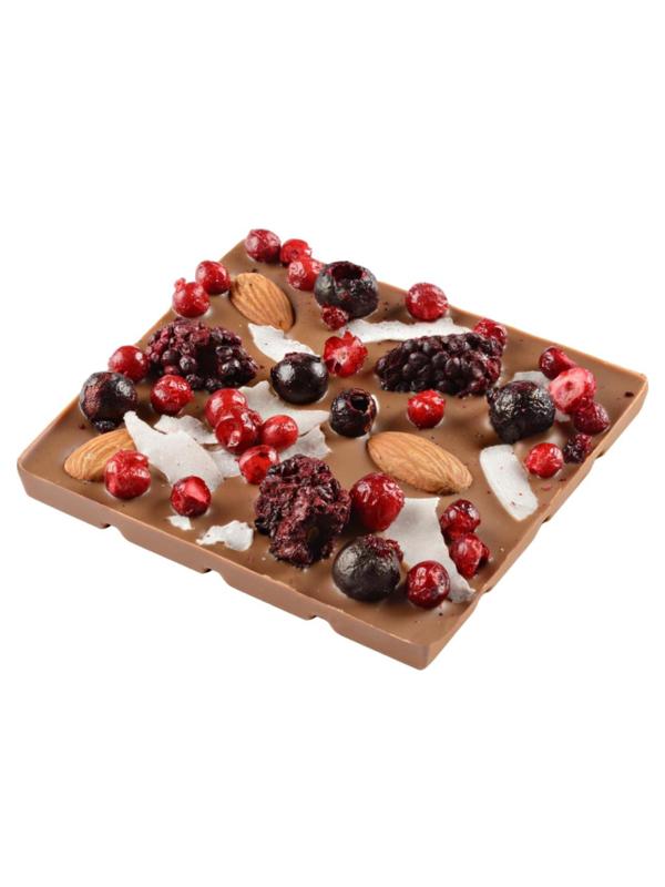 Шоколад Ежевика, кокос, миндаль 75 г