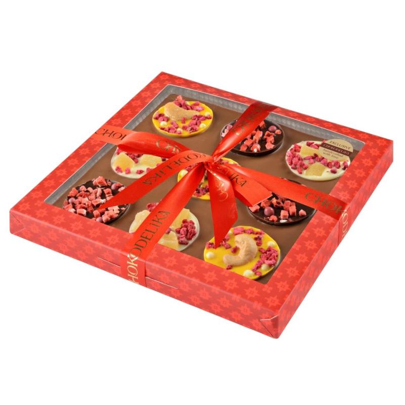 Шоколад с украшением В ритме Чоко Вес 220 г