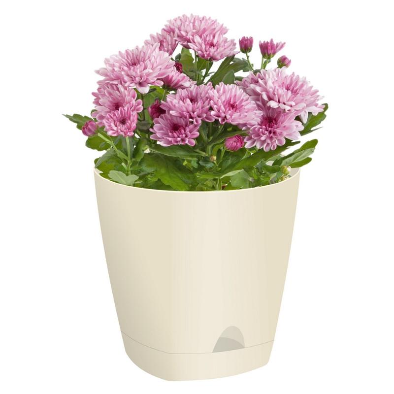 Горшок для цветов AMSTERDAM D 250 ,8 л Сливочный ING6202СЛ