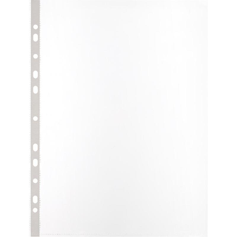 Файл-вкладыш А4 60мкм. S Элементари с перфорац,100 шт.уп