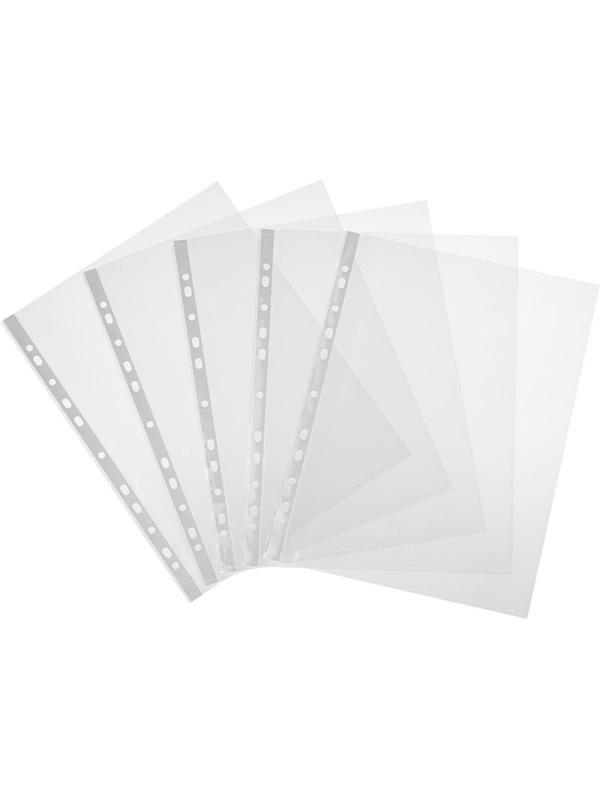 Файл-вкладыш А4 60мкм. S Элементари с перфорац,100 шт.уп