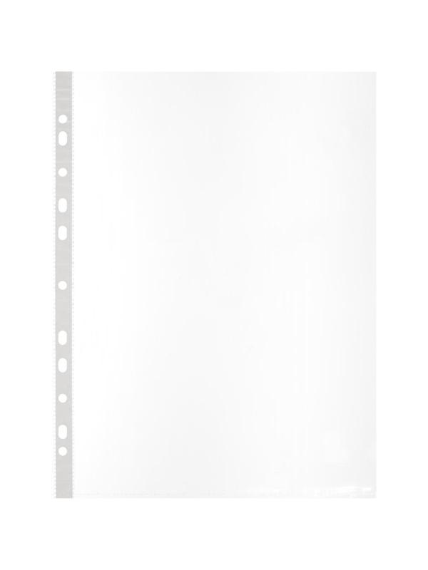 Файл-вкладыш А4 80мкм  с  перфорацией,100 шт