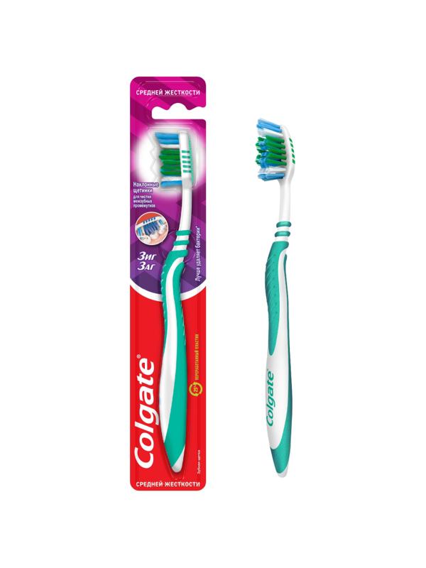 Зубная щетка COLGATE ЗигЗаг средней жесткости