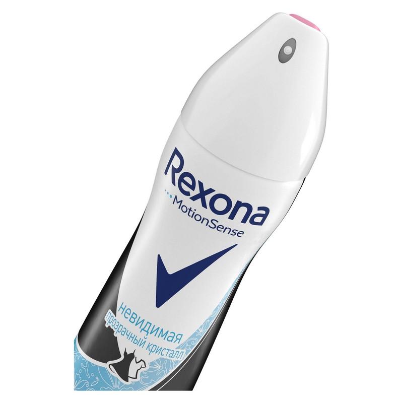 Дезодорант-антиперспирант Rexona аэрозоль Прозрачный кристалл 150 мл
