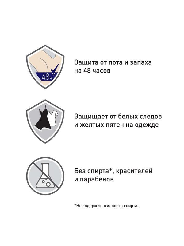 Дезодорант-антиперспирант Rexona аэрозоль Прозрачный кристалл 150 мл