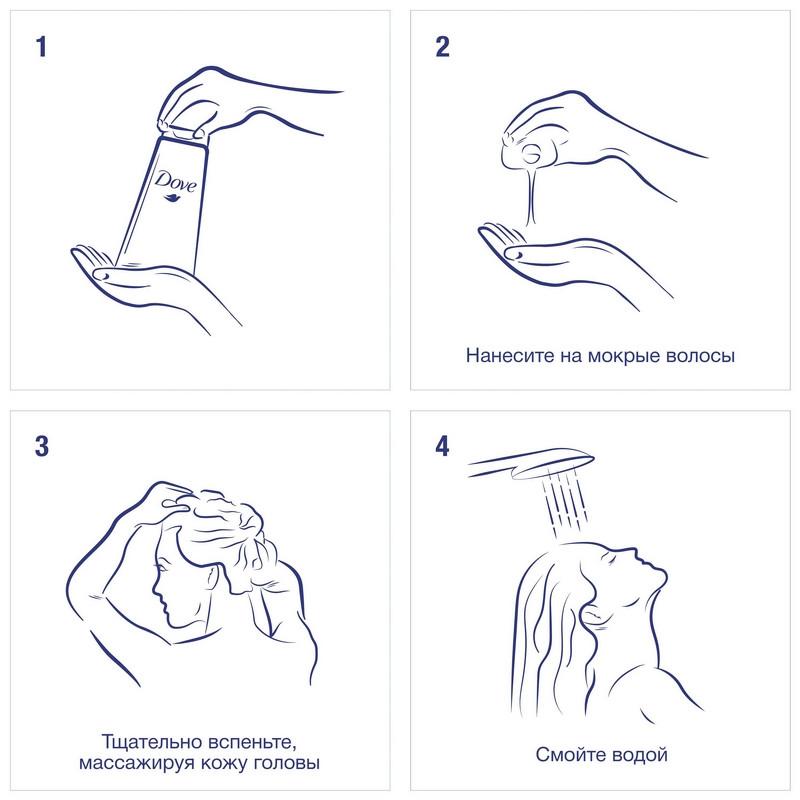 Шампунь Dove Интенсивное восстановление 250 мл