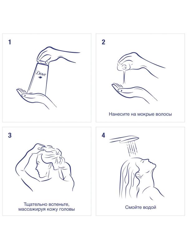 Шампунь Dove Интенсивное восстановление 250 мл