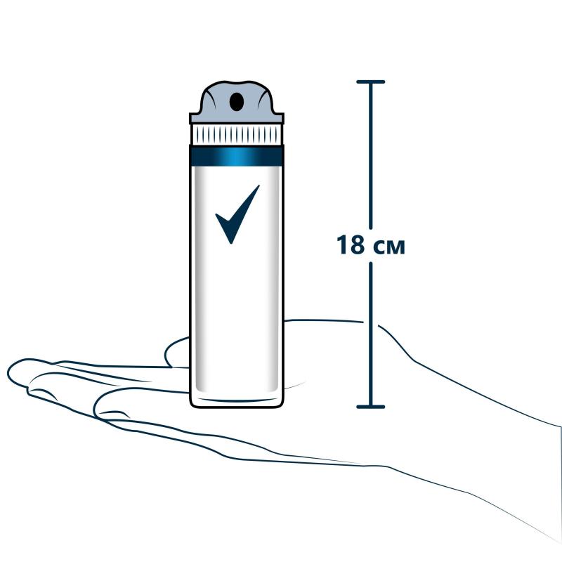 Дезодорант-антиперспирант Rexona Men Невидимый на черном и белом аэрозоль 1