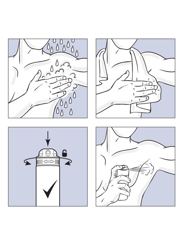 Дезодорант-антиперспирант Rexona Men Невидимый на черном и белом аэрозоль 1