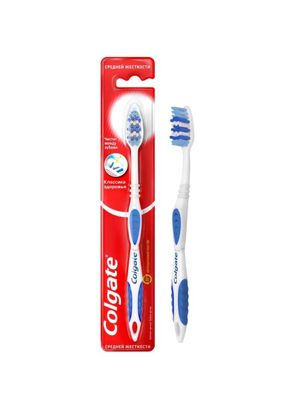 Зубная щетка Colgate Классика   Здоровья средней жесткости