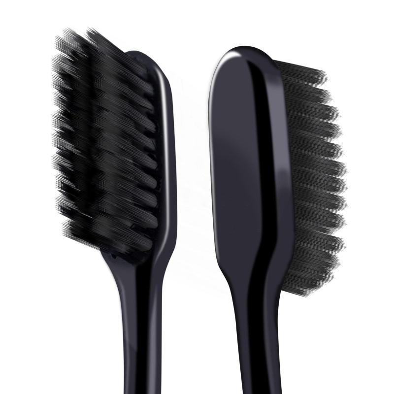 Зубная щетка Colgate Шелк. Нити с углем (черная) 1+1 мягкая